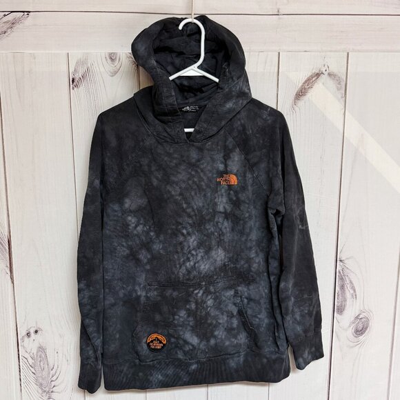 The North Face Tops - The North Face Cali Roots Hoodie Women’s Large Black Tie-Dye GUC
